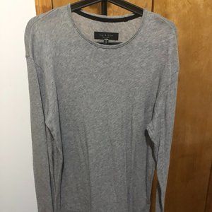 Size M | Rag & Bone NY Gray Long Sleeve